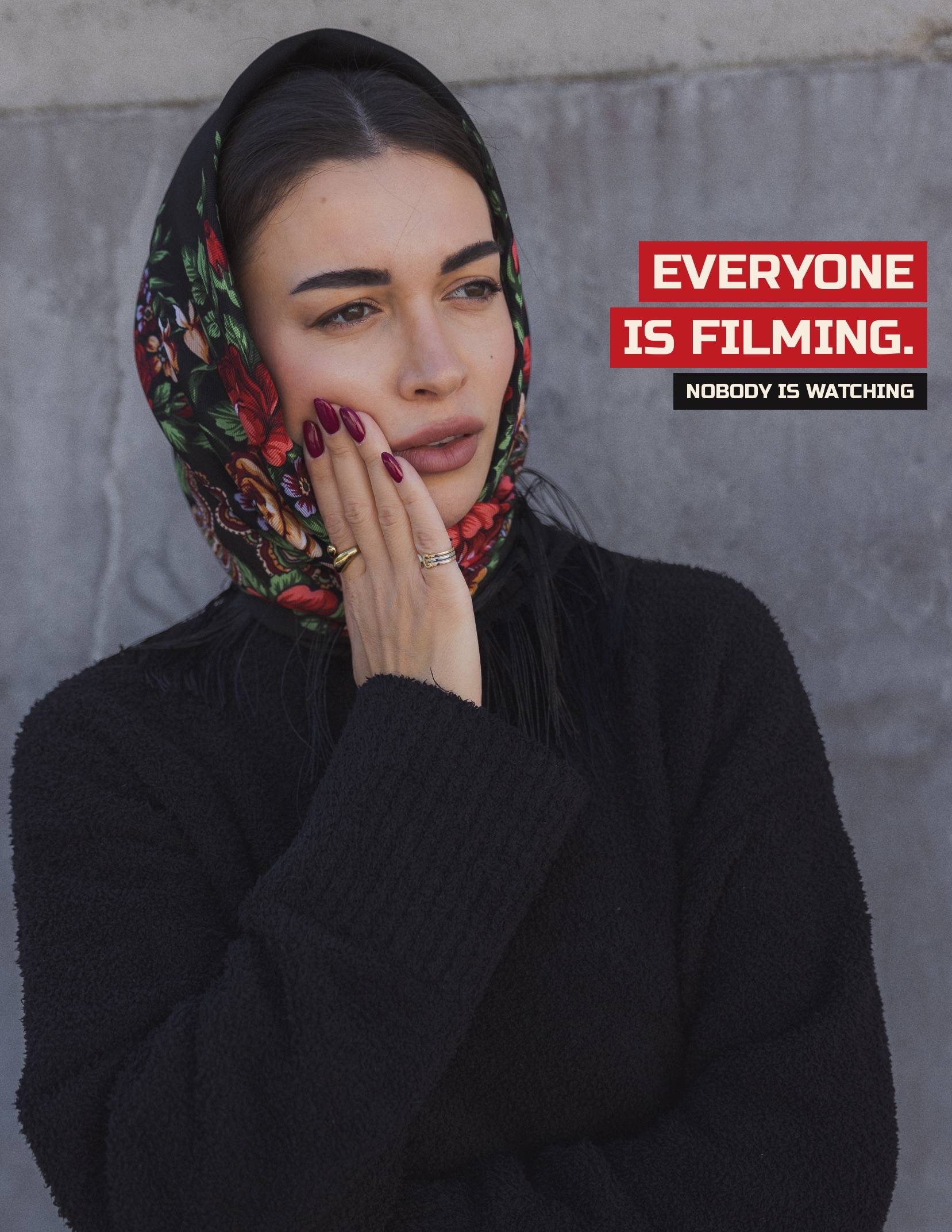 'Everyone is filming. Nobody is watching.'