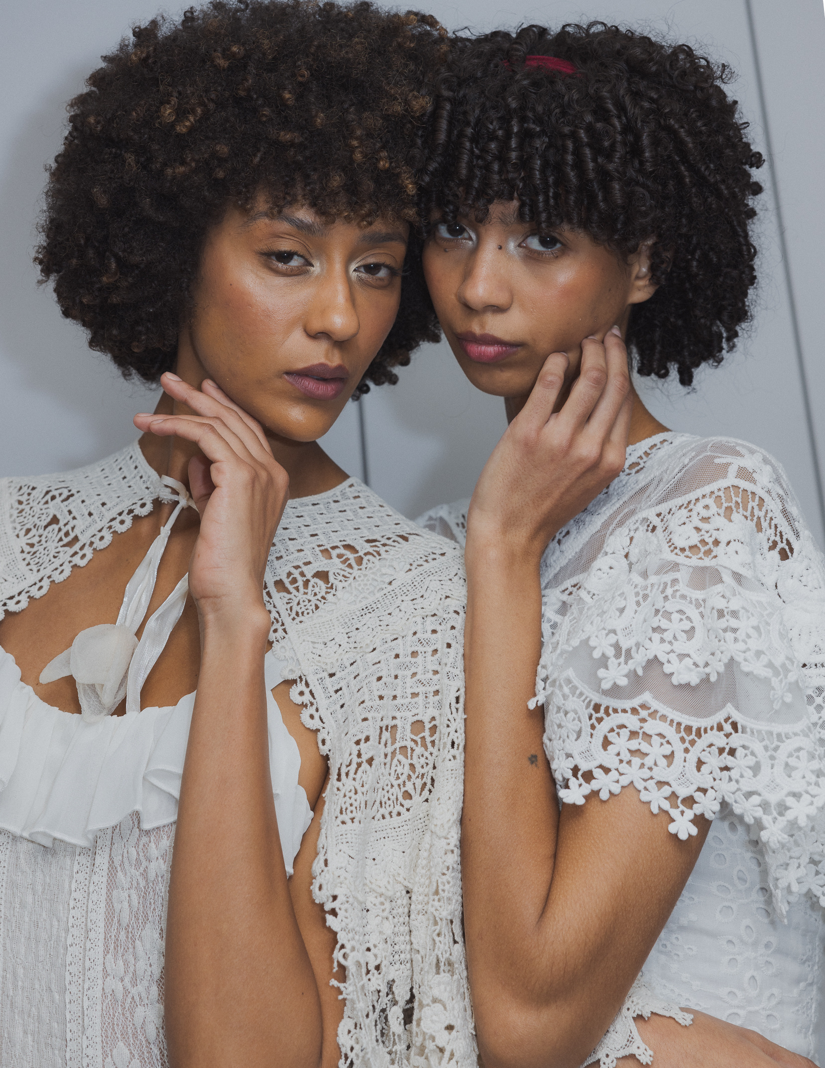Wild Rose and Sparrow SS27 backstage, Paris Fashion Week