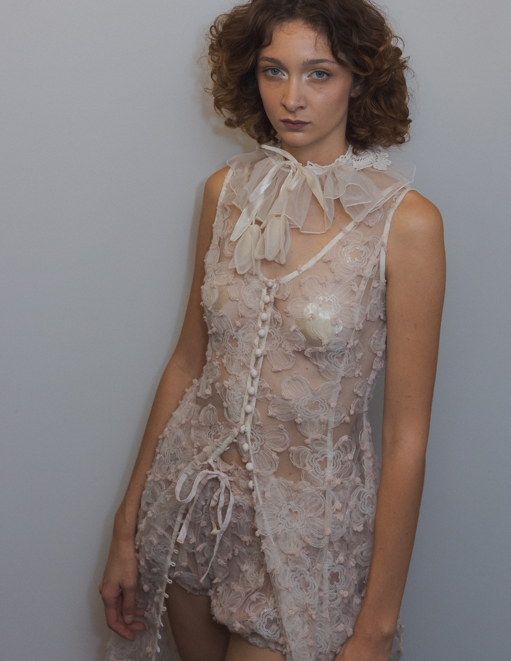 Wild Rose and Sparrow SS27 backstage, Paris Fashion Week