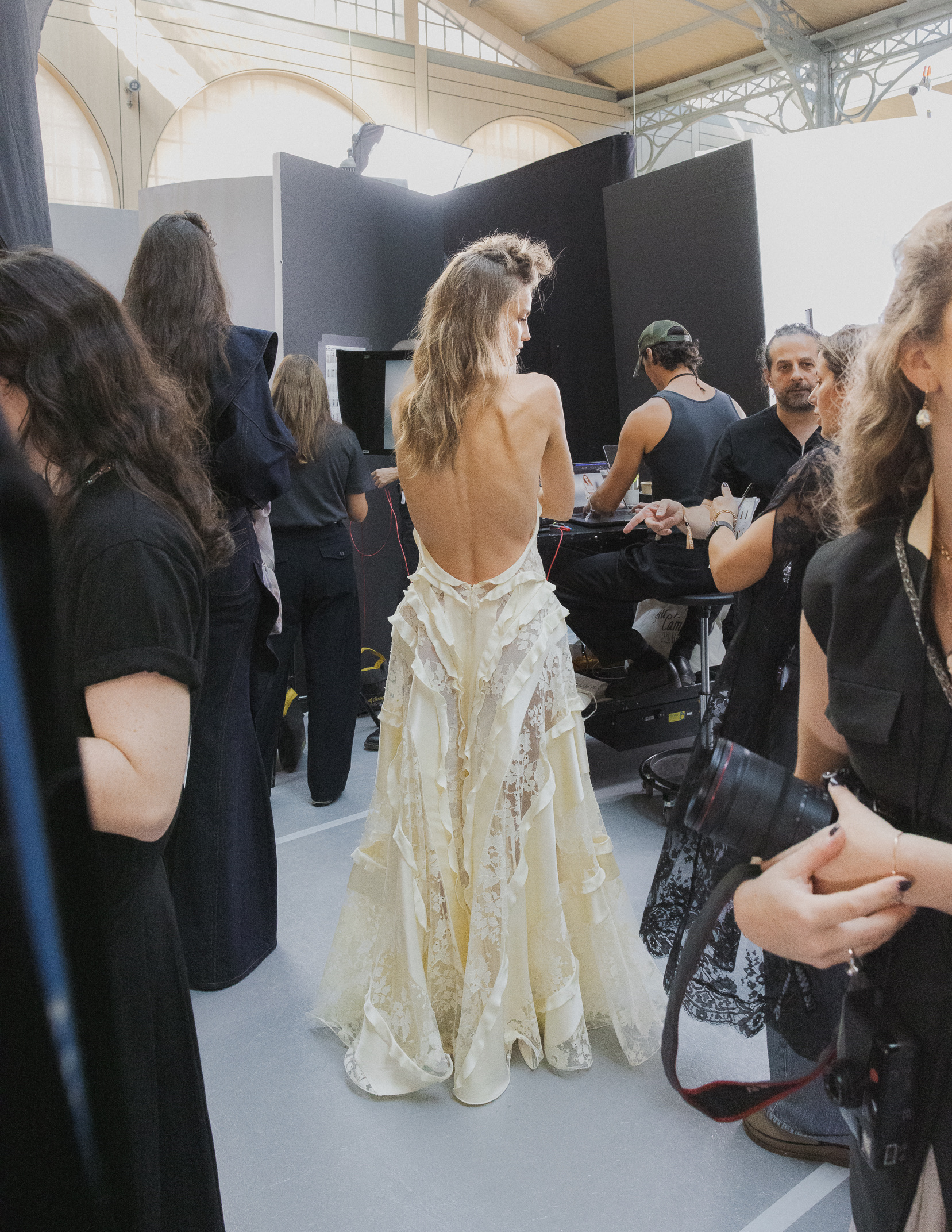 Zimmermann SS27 backstage, Paris Fashion Week